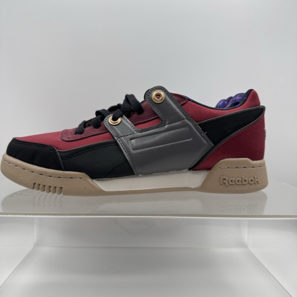 Brand New Reebok Workout Plus Street Fighter Black M Bison GZ2567 Men's Size 8.5
